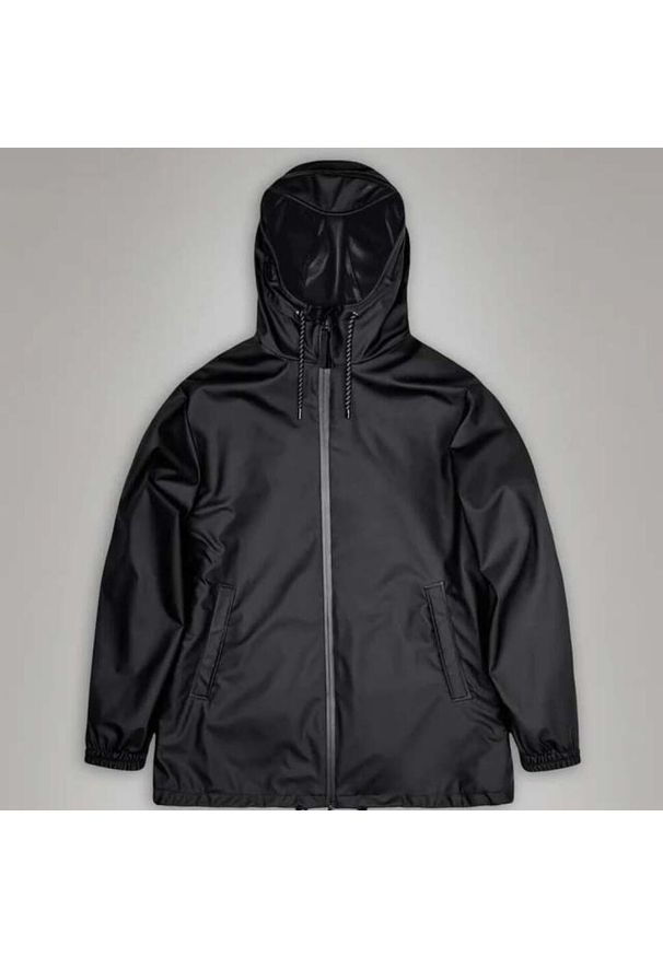 Rains - Kurtka RAINS STORM BREAKER W3 Czarny. Kolor: czarny. Materiał: syntetyk