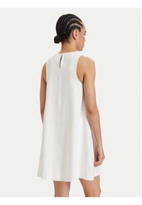 Tommy Jeans Sukienka letnia DW0DW22343 Biały A-Line Fit. Kolor: biały. Materiał: wiskoza. Sezon: lato #4