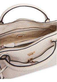 Guess Torebka Ella Logo HWPD97 46050 Kremowy. Kolor: kremowy. Materiał: skórzane #2