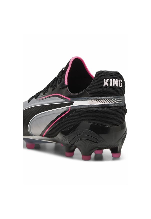 Puma - Buty piłkarskie KING ULTIMATE FG/AG PUMA. Kolor: biały, wielokolorowy, różowy, czarny. Sport: piłka nożna