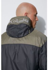 columbia - Columbia wiatrówka Challenger kolor szary przejściowa. Kolor: szary. Materiał: materiał. Długość: krótkie #6
