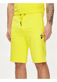 Karl Lagerfeld - KARL LAGERFELD Szorty sportowe 705032 542900 Żółty Regular Fit. Kolor: żółty. Materiał: bawełna. Styl: sportowy #1