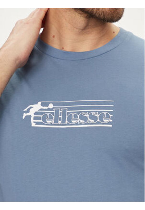 Ellesse T-Shirt Compellioni SHV20123 Niebieski Regular Fit. Kolor: niebieski. Materiał: bawełna