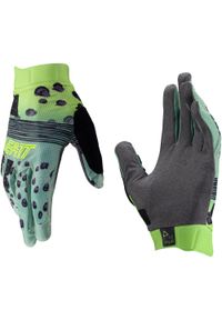 Rękawice rowerowe LEATT Glove MTB 1.0 GripR. Kolor: zielony, niebieski, wielokolorowy