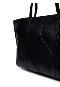 Calvin Klein Torebka Woven Medium Carryall LV04F3548G Czarny. Kolor: czarny. Materiał: skórzane #4