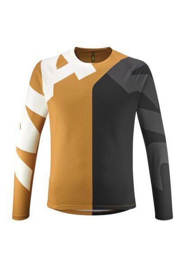 MAVIC - Dżersej z długim rękawem Mavic Deemax. Kolor: różowy, beżowy, wielokolorowy, czarny. Materiał: jersey. Długość rękawa: długi rękaw. Długość: długie. Sport: kolarstwo