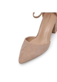 Jenny Fairy Czółenka AMMA WSS20968-01. Beżowy. Kolor: beżowy. Materiał: materiał #7