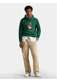 Polo Ralph Lauren Bluza 710B14628001 Zielony Regular Fit. Typ kołnierza: polo. Kolor: zielony. Materiał: bawełna #4