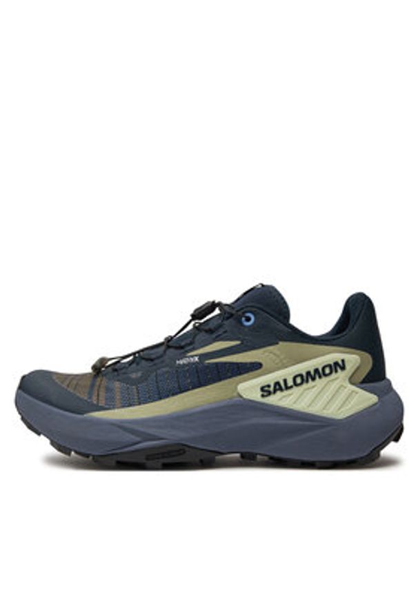salomon - Salomon Buty do biegania Genesis L47443200 Szary. Kolor: szary. Materiał: materiał