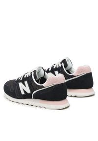 New Balance Sneakersy WL373PR2 Czarny. Kolor: czarny. Materiał: zamsz, skóra. Model: New Balance 373 #6