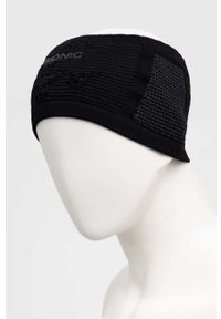 X-Bionic opaska na głowę High Headband 4.0 kolor czarny. Kolor: czarny. Materiał: skóra, materiał #2