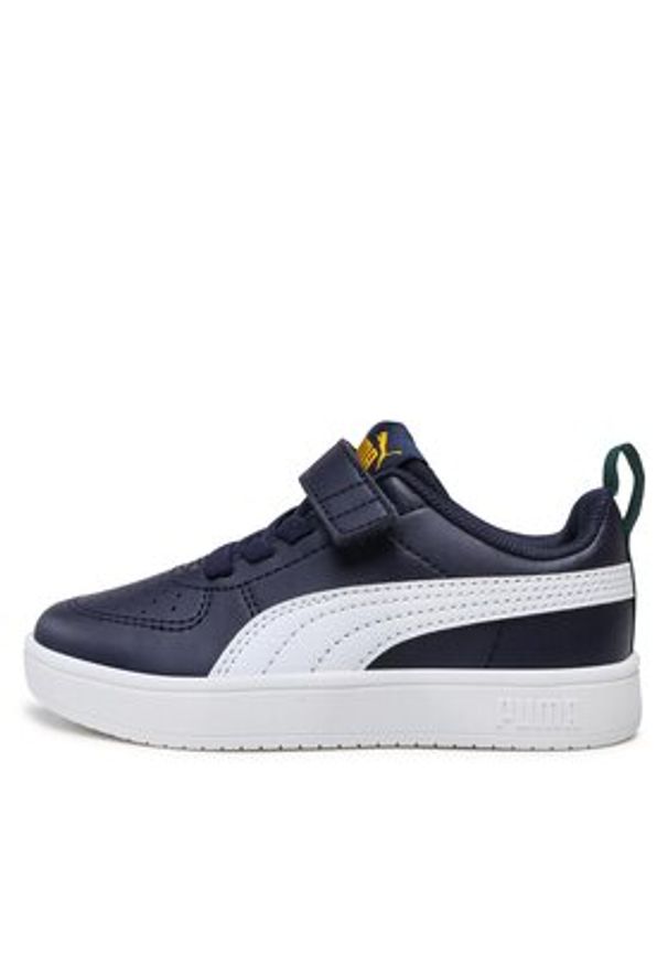 Puma Sneakersy Rickie AC+ PS 385836 07 Granatowy. Kolor: niebieski. Materiał: skóra