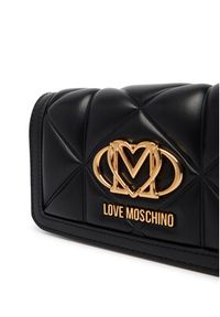 Love Moschino - LOVE MOSCHINO Torebka JC5640PP1OLC0000 Czarny. Kolor: czarny. Materiał: skórzane #6