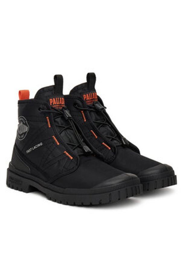 Palladium Trapery Sp20 Travel Hi 74476-008-M Czarny. Kolor: czarny. Materiał: materiał