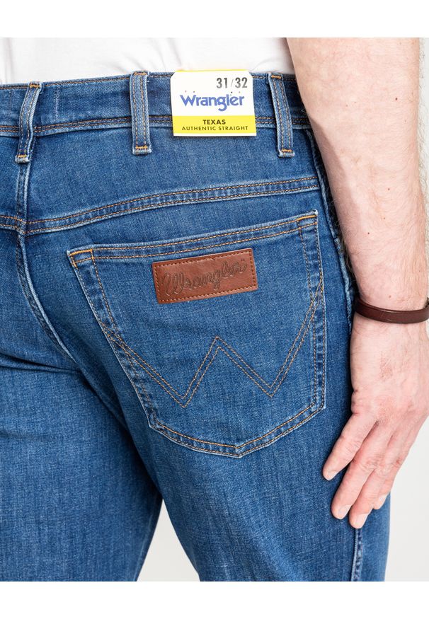 Wrangler - MĘSKIE SPODNIE WRANGLER TEXAS MID VISUAL 112380861