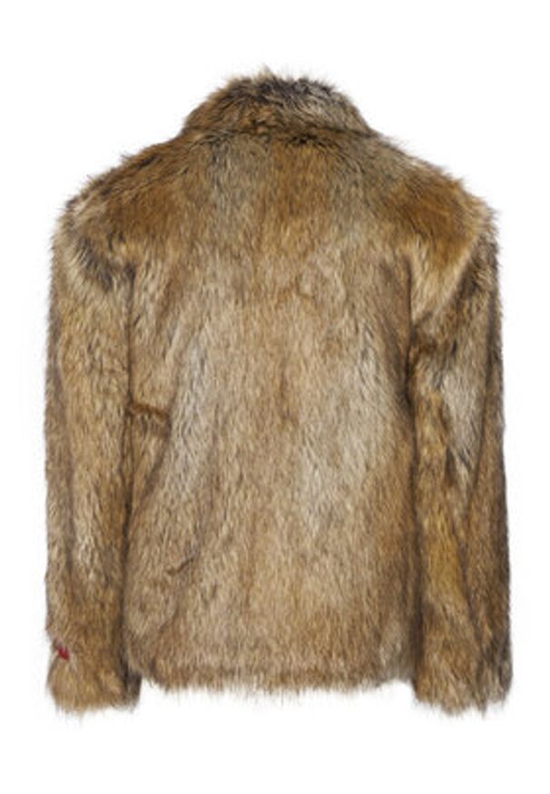 Hugo - HUGO Futro Bryan2541 50546592 Brązowy Relaxed Fit. Kolor: brązowy. Materiał: syntetyk