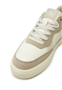 Calvin Klein Jeans Sneakersy Classic Cupsole Mg Wmm YM0YM01153 Biały. Kolor: biały. Materiał: skóra #3