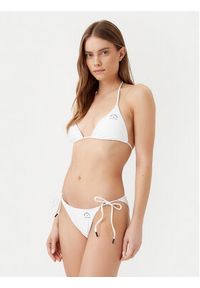 Karl Lagerfeld - KARL LAGERFELD Dół od bikini A1W46099 Biały. Kolor: biały. Materiał: syntetyk
