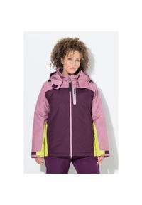 ULLA POPKEN - Damskie Kurtka sportowa HYPRAR wodoodporna kaptur. Kolekcja: plus size. Kolor: czerwony. Materiał: poliamid, poliester, materiał, elastan #1