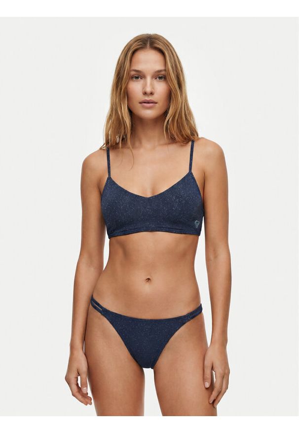 Roxy Bikini Roxy Shine ERJX203605 Granatowy. Kolor: niebieski. Materiał: syntetyk
