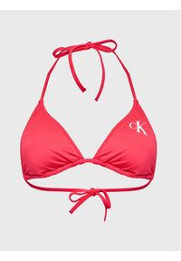 Calvin Klein Swimwear Góra od bikini KW0KW01970 Różowy. Kolor: różowy. Materiał: syntetyk