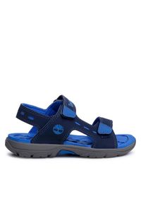 Timberland Sandały Moss Jump 2 Strap Sandal TB0A1X44019 Granatowy. Kolor: niebieski. Materiał: nubuk, skóra #1