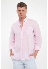 PAUL & SHARK - Koszula męska lniana PAUL&SHARK. Materiał: len #1