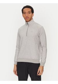 Adidas - adidas Bluza Trefoil Essentials Waffle JD2447 Szary Regular Fit. Kolor: szary. Materiał: syntetyk, bawełna #1