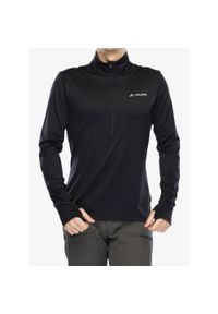 Bluza polarowa męska Vaude Livigno Halfzip II. Kolor: czarny. Materiał: polar
