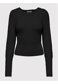 only - ONLY Sweter Lella 15260678 Czarny Slim Fit. Kolor: czarny. Materiał: syntetyk #4