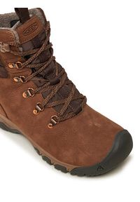 keen - Keen Trekkingi Greta Waterproof 1027717 Brązowy. Kolor: brązowy. Materiał: skóra