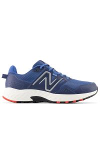 Buty New Balance MT410CM8 - granatowe. Zapięcie: sznurówki. Kolor: niebieski. Materiał: materiał, syntetyk. Szerokość cholewki: normalna #1