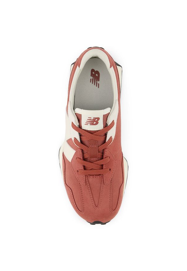 Buty dziecięce New Balance G32787F – czerwone. Okazja: na co dzień. Kolor: czerwony. Materiał: guma, zamsz. Szerokość cholewki: normalna