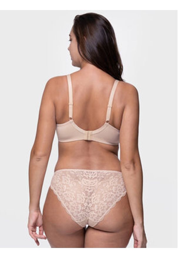 Dorina Biustonosz z fiszbiną Rosa D001652LA084 Beżowy. Kolor: beżowy. Materiał: syntetyk