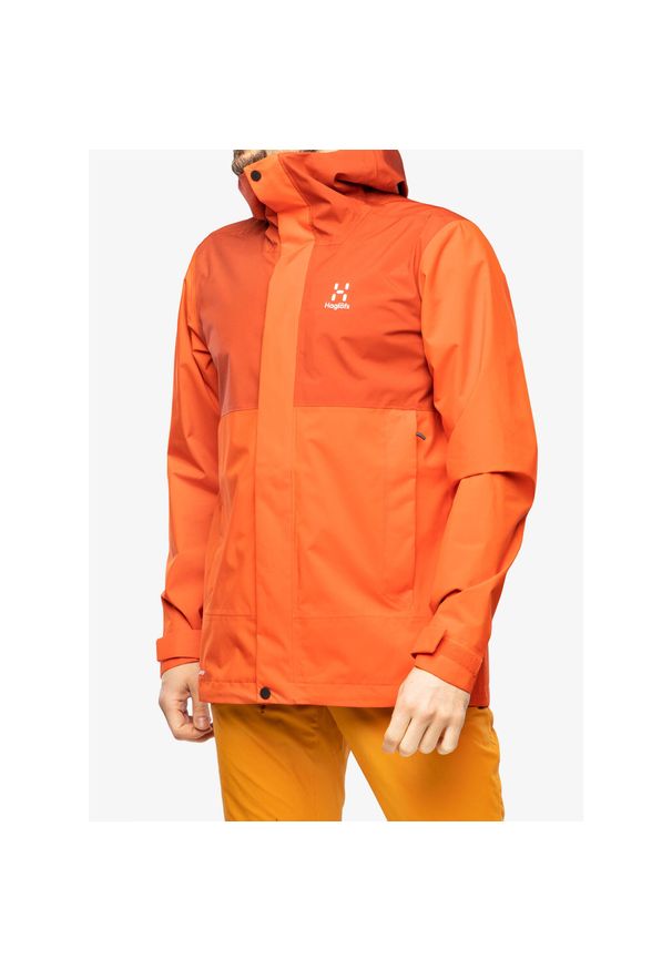 Haglöfs - Kurtka przeciwdeszczowa męska Haglofs Koyal Proof Jacket. Kolor: czerwony