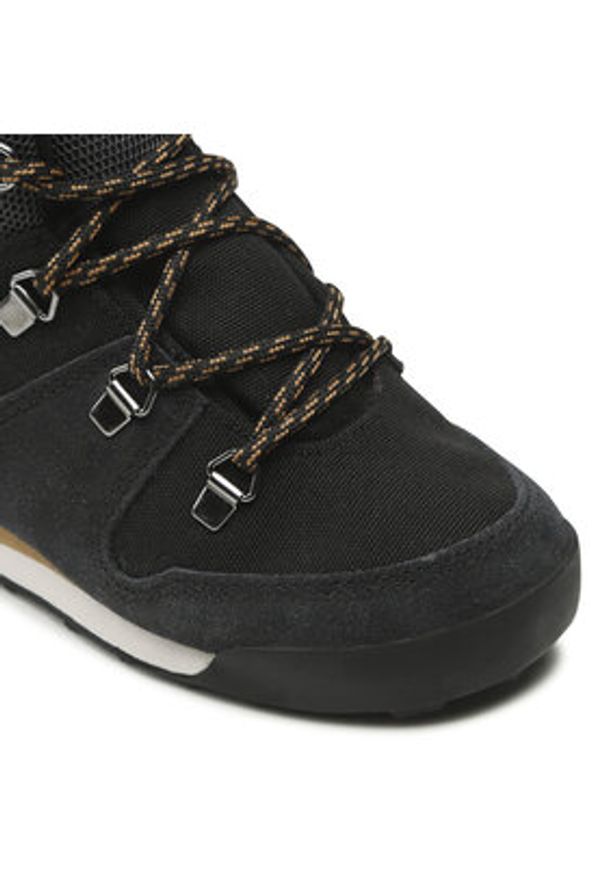 Adidas - adidas Trekkingi Snowpitch K FZ2602 Czarny. Kolor: czarny. Materiał: zamsz, skóra