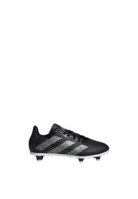Adidas - Rugby Junior SG Boots. Kolor: czarny, biały, wielokolorowy. Materiał: materiał