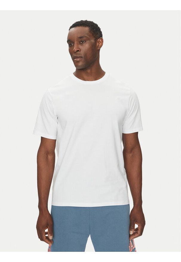 Jack & Jones - Jack&Jones T-Shirt Perfect 12268229 Biały Regular Fit. Kolor: biały. Materiał: bawełna