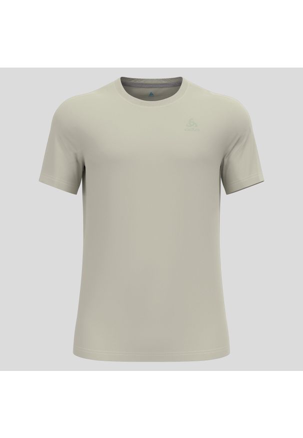 Koszulka z krótkim rękawem trekkingowa męska Odlo T-shirt F-DRY. Kolor: biały. Długość rękawa: krótki rękaw. Długość: krótkie