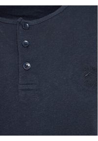 INDICODE T-Shirt Bosse 41-001 Granatowy Regular Fit. Kolor: niebieski. Materiał: bawełna