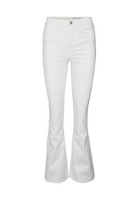 Noisy may - Noisy May Jeansy Sallie 27019305 Biały Slim Fit. Kolor: biały #2