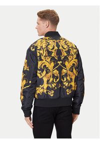 Versace Jeans Couture Kurtka bomber 79GASD07 CQ20D Czarny Regular Fit. Kolor: czarny. Materiał: syntetyk #4