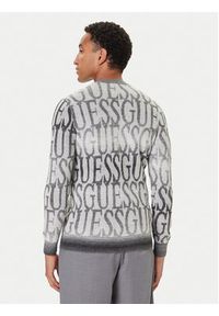 Guess Sweter M5BR24 Z0500 Szary Regular Fit. Kolor: szary. Materiał: syntetyk #5