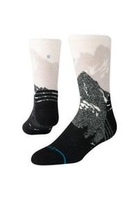 Skarpety turystyczne Stance Out Of Range Hike Crew. Kolor: szary, wielokolorowy, biały. Sport: turystyka piesza #1