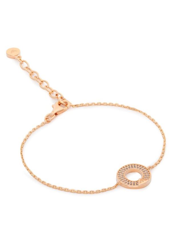 Emporio Armani Bransoletka EG3589221 Złoty. Materiał: srebrne. Kolor: złoty