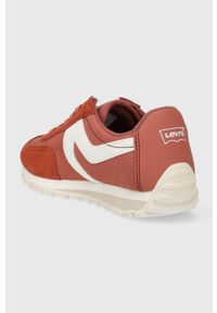 Levi's® - Levi's sneakersy STRYDER RED TAB S kolor różowy 235401.82. Okazja: na spotkanie biznesowe. Nosek buta: okrągły. Kolor: różowy. Materiał: guma #2