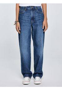 Big-Star - Jeansy chłopięce loose granatowe Zacky 586. Okazja: na co dzień. Stan: podwyższony. Kolor: niebieski. Materiał: jeans. Styl: klasyczny, vintage, casual