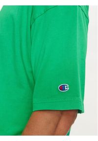 Champion T-Shirt 218651 Zielony Regular Fit. Kolor: zielony. Materiał: bawełna