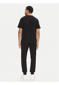 Jack & Jones - Jack&Jones Komplet t-shirt i spodnie dresowe Beau 12277849 Czarny Relaxed Fit. Kolor: czarny. Materiał: bawełna