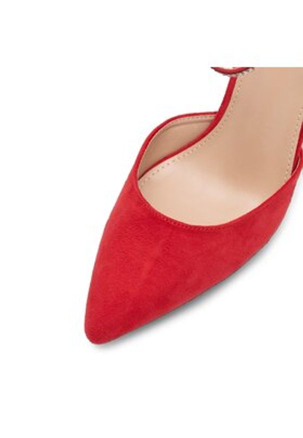 DeeZee Czółenka LISA KL-HT4587-21 Czerwony. Kolor: czerwony. Materiał: materiał